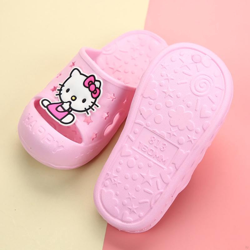 Dép Đi Biển Hình Hello Kitty Cho Bé