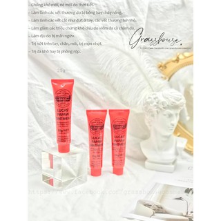 KEM DƯỠNG ĐA NĂNG LUCAS' PAPAW OINTMENT 25GR Úc, Kem bôi da đu đủ đa năng