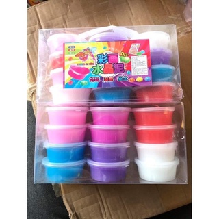 Bộ đồ chơi cho bé Combo 12 hũ slam slime nhiều màu