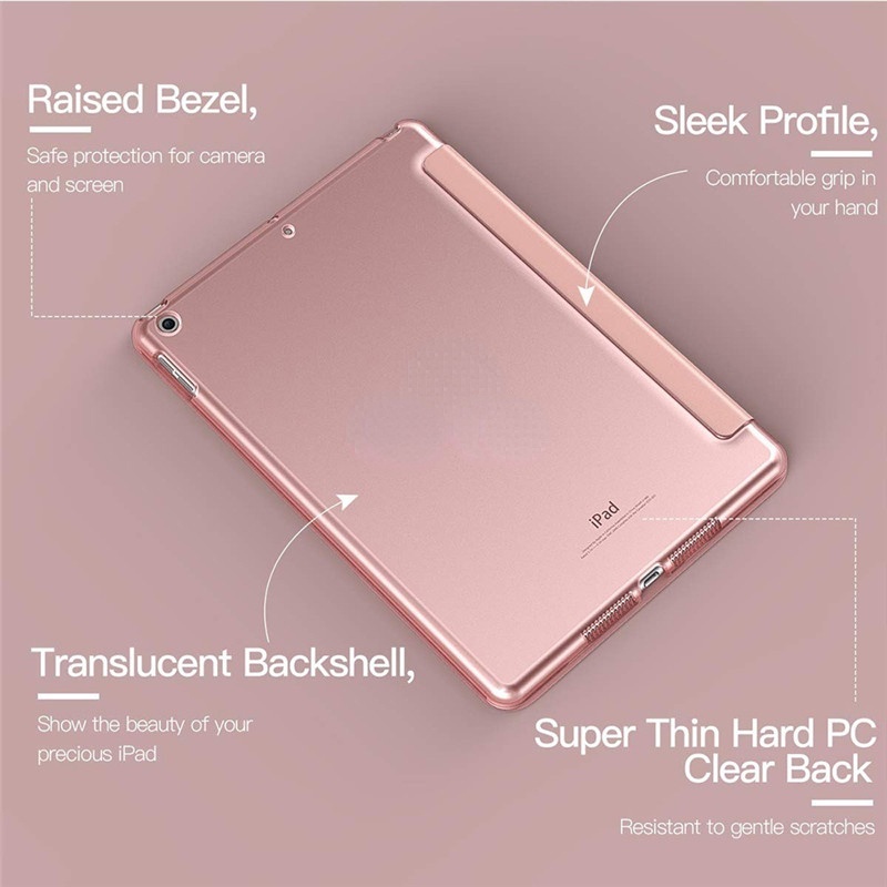 Ốp Bao Da Máy Tính Bảng Siêu Mỏng Nhẹ Cho iPad Pro 12.9 M2 2022 A2014 A1671 A1584 A1652 iPad 12.9 2017 / 2015 / 2021 / 2020 Ốp