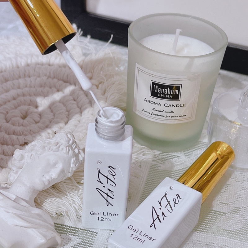 Gel vẽ nét đen trắng siêu đặc, gel vẽ nét Aifer chính hãng