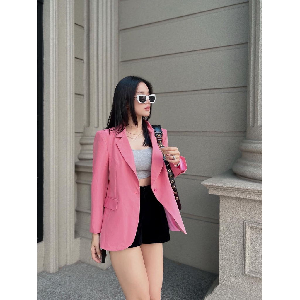 Áo Blazer Nữ Fall , Chất Vải Cotton Lạnh Thoải Mái , WVE000023 ,SOMEHOW