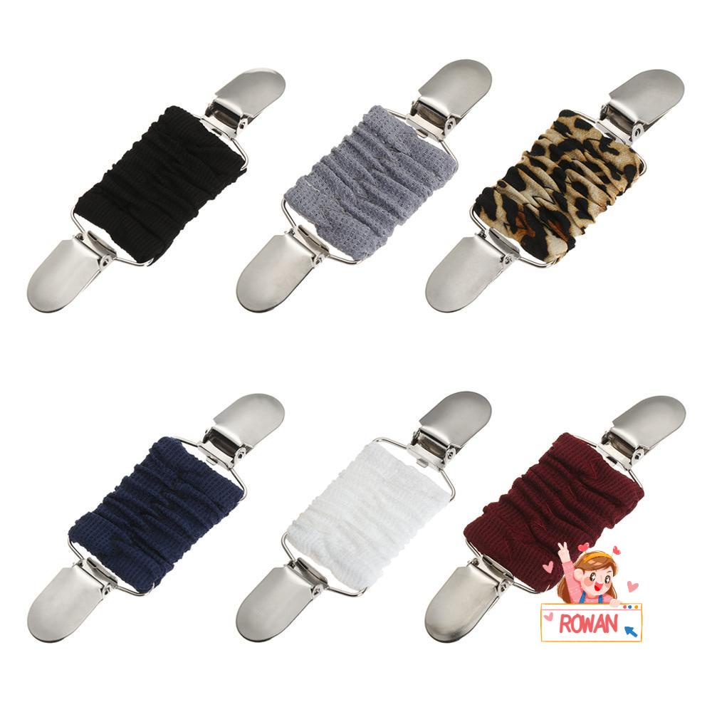 Rowans Kẹp Cổ Áo Cardigan Màu Đỏ Rượu Vang Cho Nữ