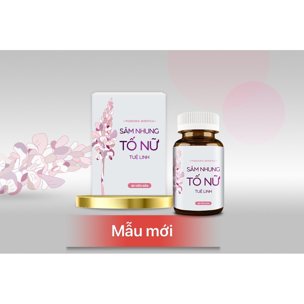 SÂM NHUNG TỐ NỮ TUỆ LINH BỔ SUNG NỘI TIẾT, CĂNG TRÀN SỨC XUÂN