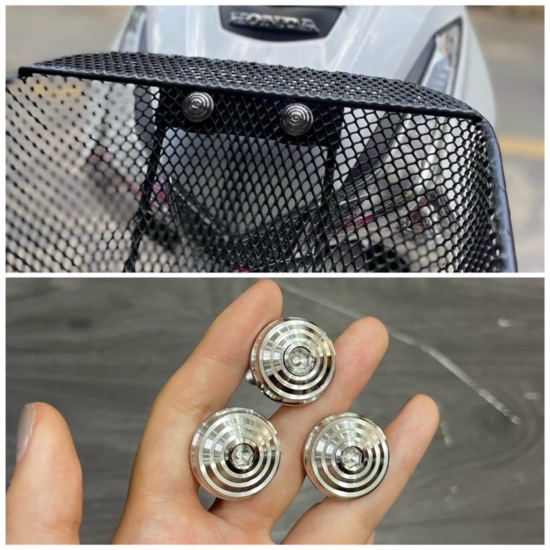 Bộ ốc khâu rổ Salaya Inox 304 sáng bóng chống gỉ ( bộ 3 con )