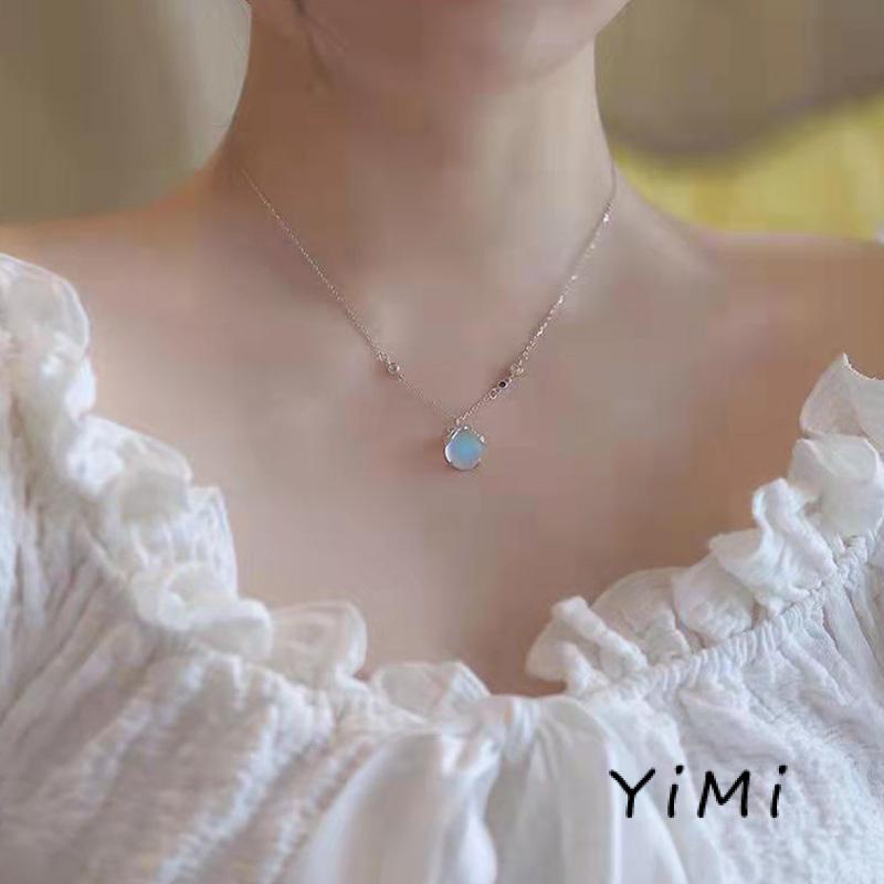 Vòng cổ Đính Đá Mặt Trăng Thời Trang Cho Nữ