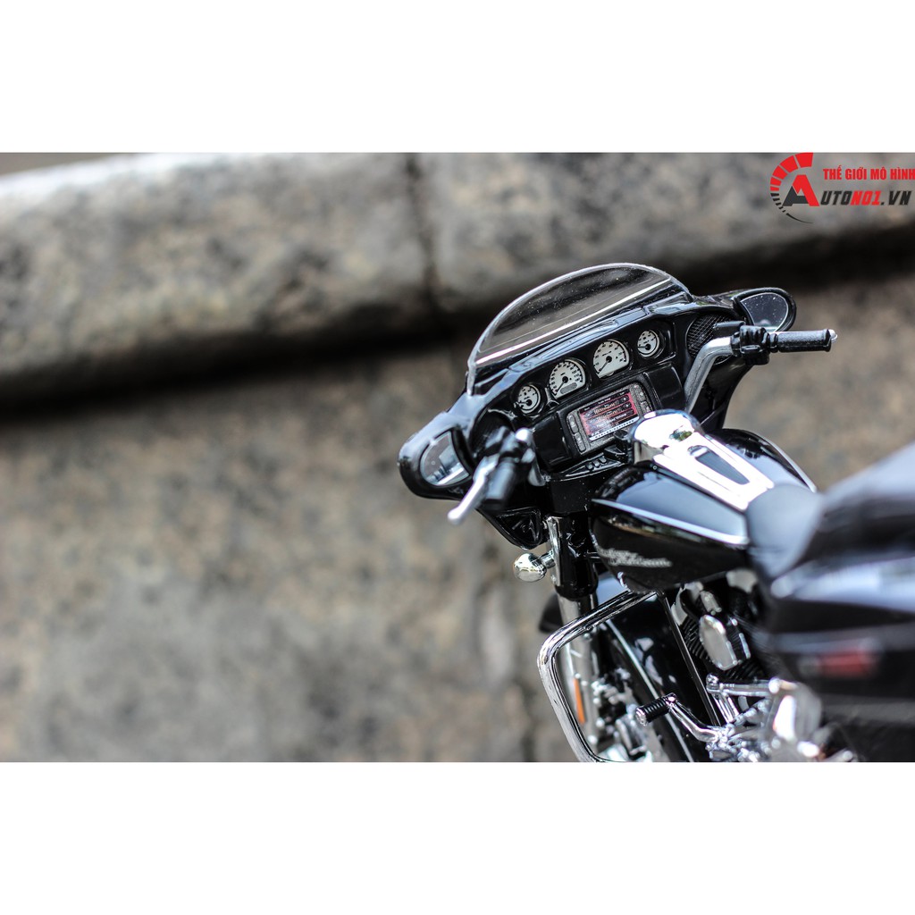 MÔ HÌNH XE HARLEY DAVIDSON 2015 STREET GLIDE SPECIAL BLACK 1:12 MAISTO 1783