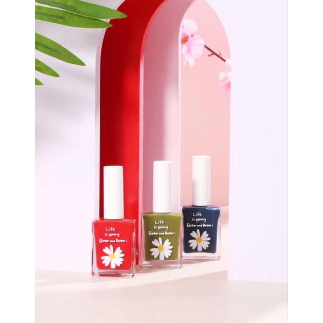 SƠN MÓNG TAY HOA TRẮNG-SƠN THƯỜNG TỰ KHÔ HÀN QUỐC