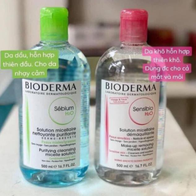 {FREESHIP TOÀN QUỐC} Nước Tẩy Trang Bioderma Créaline H2O 500ml Bản Mới Nhất | BigBuy360 - bigbuy360.vn