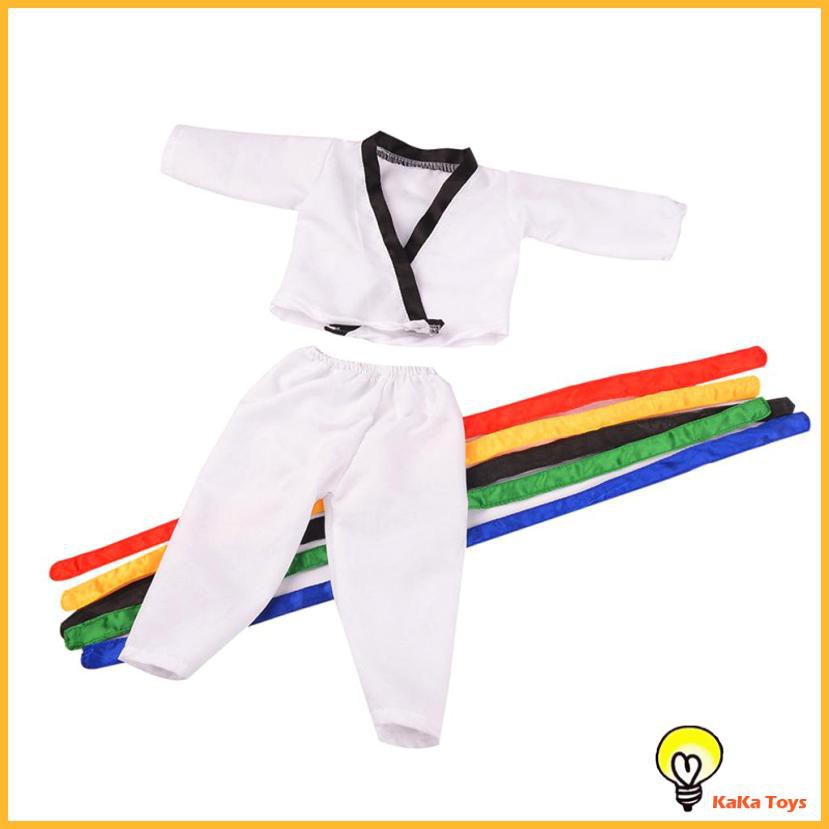 Đai Thắt Lưng Tập Võ Taekwondo Cho Búp Bê 18inch