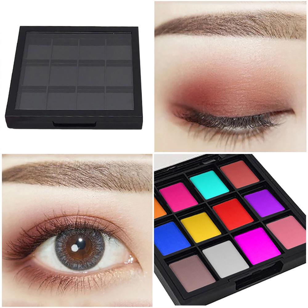 Hộp Đựng Phấn Mắt Rỗng Trong Suốt Có Nắp Chất Lượng Cao