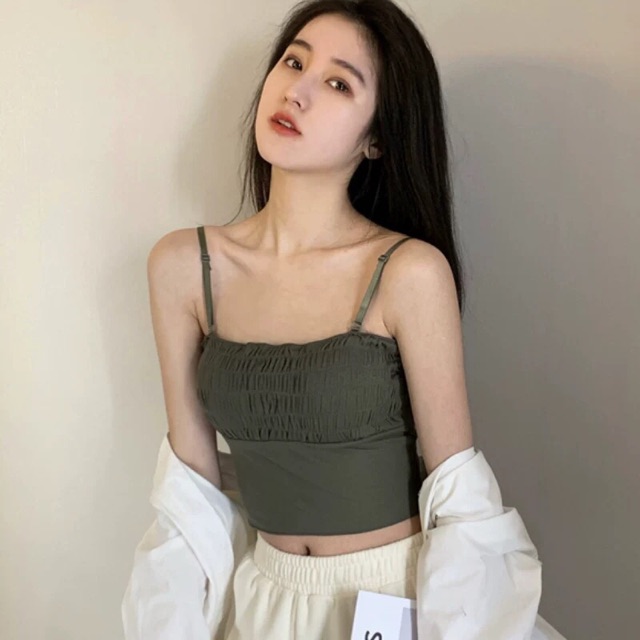 Áo bra hai dây bo chun siêu xinh