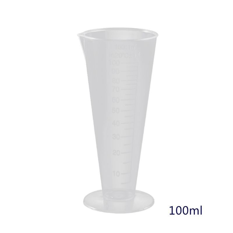 Goodx 1pc 100ml Lib Bottle Lab Kitchen Plastic Measure Cup