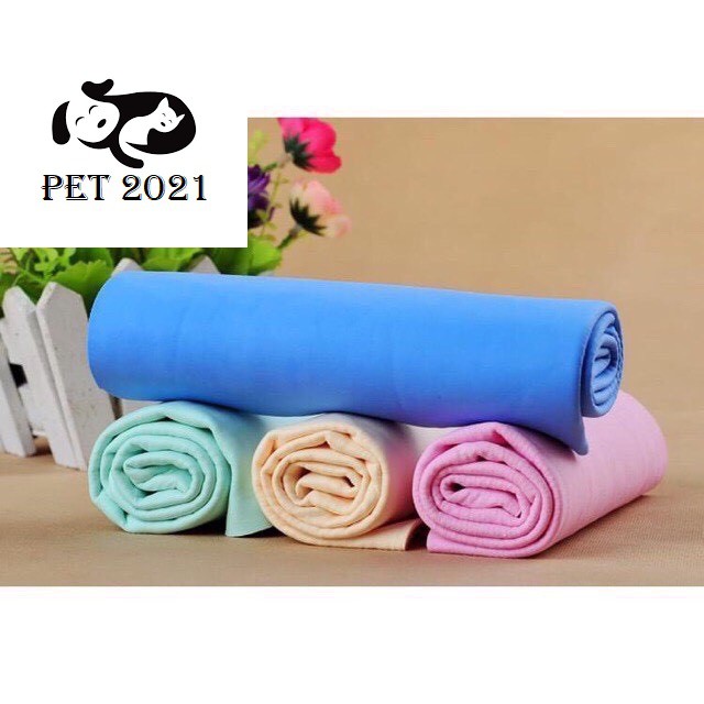 [Mã PET50K giảm Giảm 10% - Tối đa 50K đơn từ 250K] Khăn Tắm Dành Cho Chó Mèo Siêu Thấm Có Hộp Đi Kèm