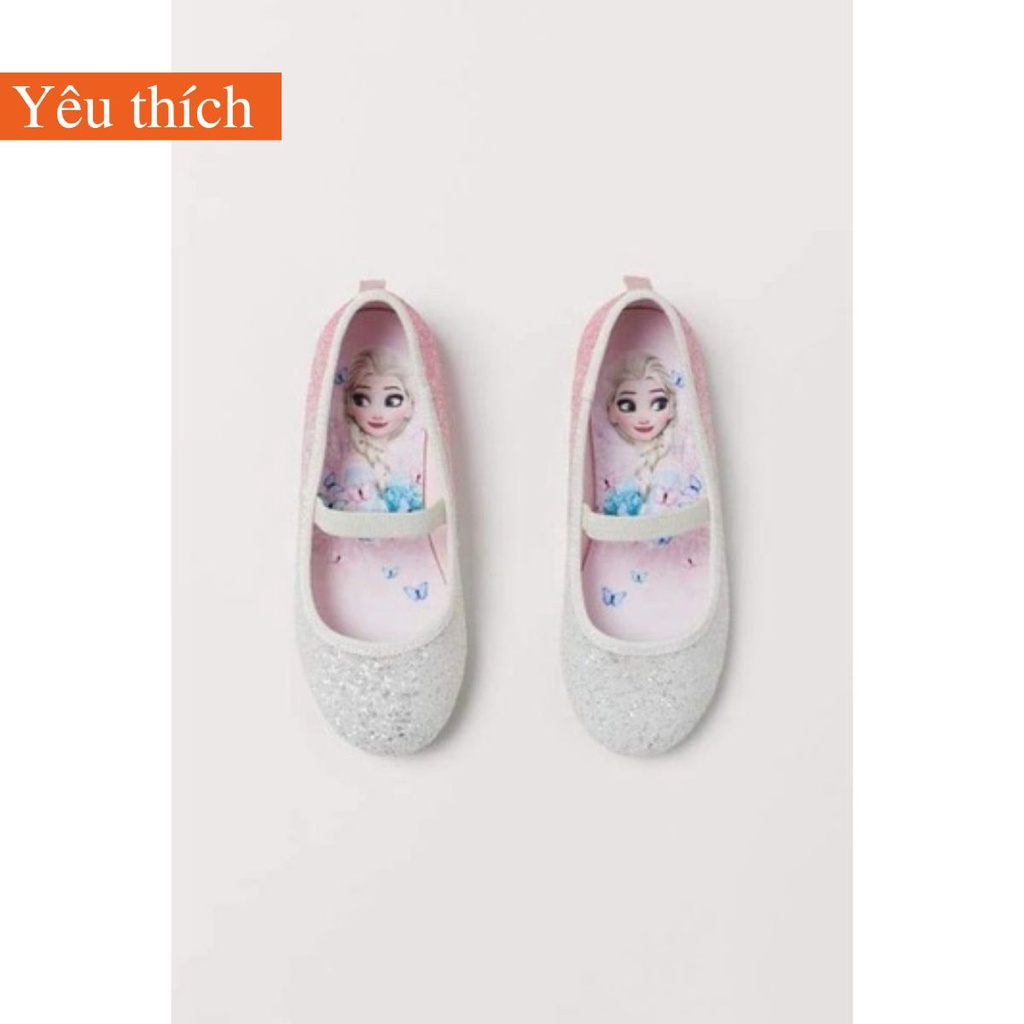 Giày bé gái giày công chúa Elsa H&M cho bé gái đi học đi chơi siêu xinh