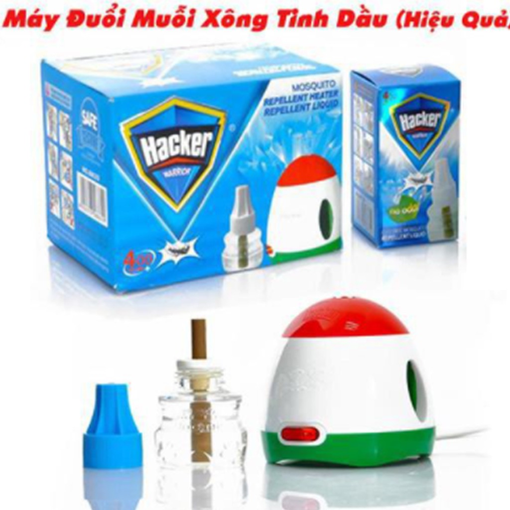 Đèn xông tinh dầu đuổi muỗi (TẶNG 1 LỌ TINH DẦU)