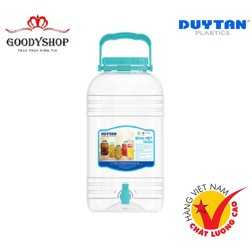 Bình PET tròn có vòi 10 lít Duy Tân No.625 GOODYSHOP