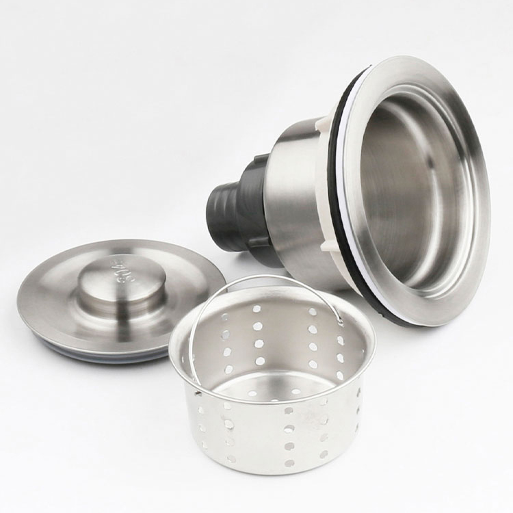 Bộ Ống Lọc Nước Bằng Thép Không Gỉ Cho Bồn Rửa Nhà Bếp