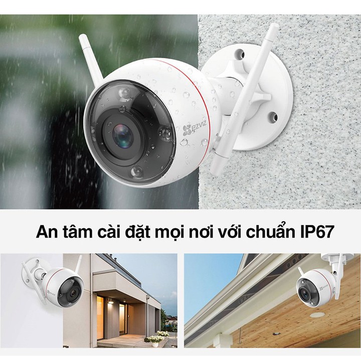 Camera IP Wifi ngoài trời EZVIZ C3W Pro Color Night bản 2MP chính hãng Nhà An Toàn | BigBuy360 - bigbuy360.vn