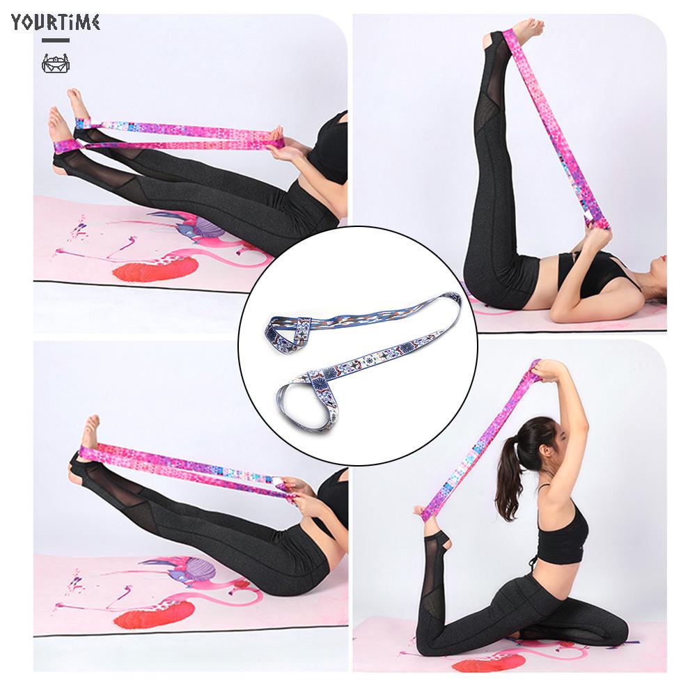 Dây Đeo Thảm Tập Yoga Có Thể Điều Chỉnh In Họa Tiết