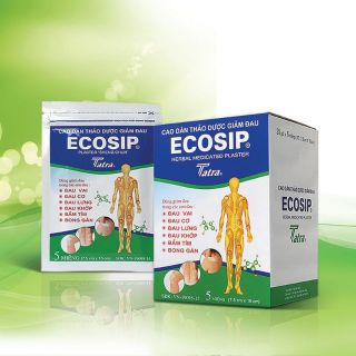 CAO DÁN THẢO DƯỢC GIẢM ĐAU ECOSIP