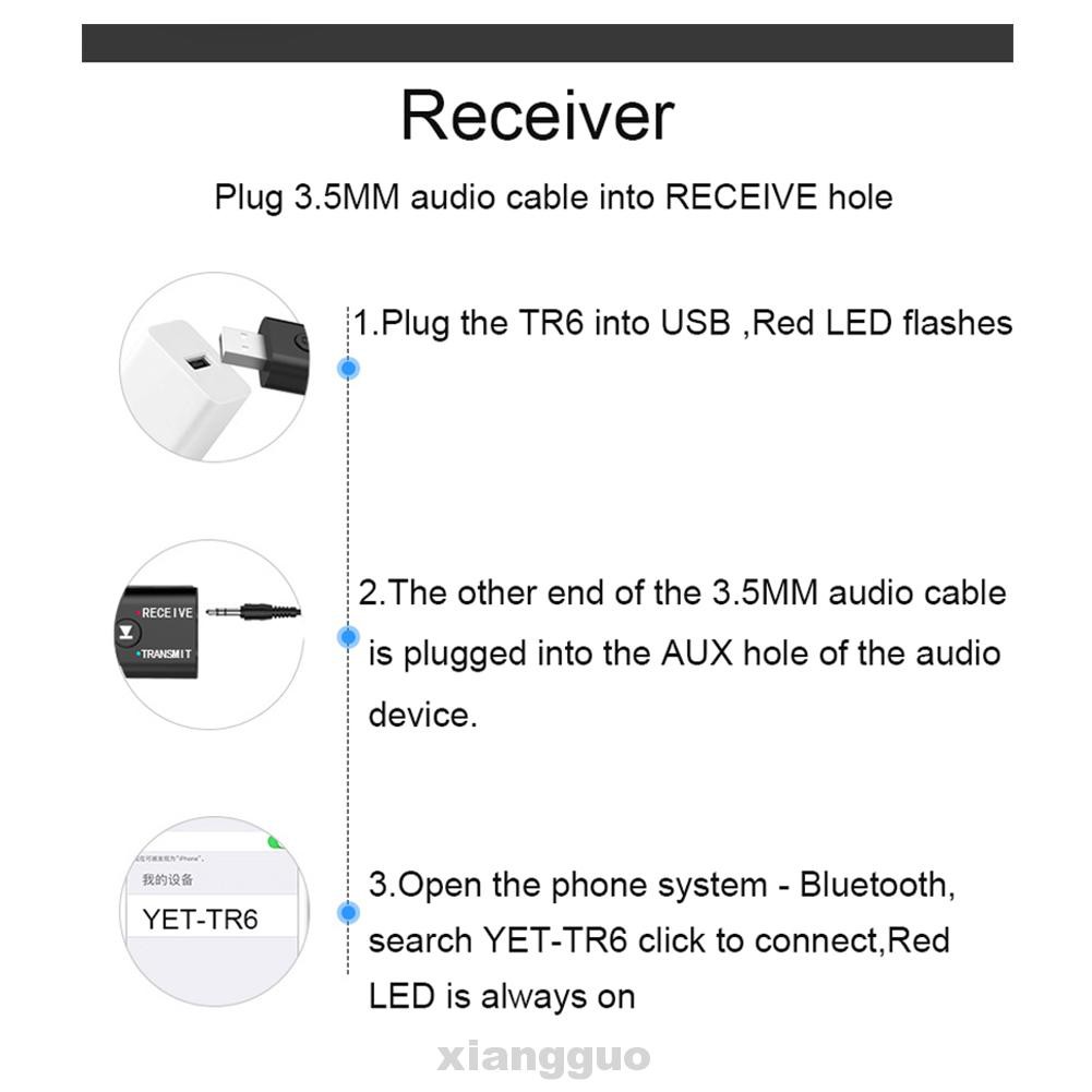 Thiết Bị Nhận Truyền Âm Thanh Bluetooth 5.0 2 Trong 1 Cho Pc Usb | BigBuy360 - bigbuy360.vn