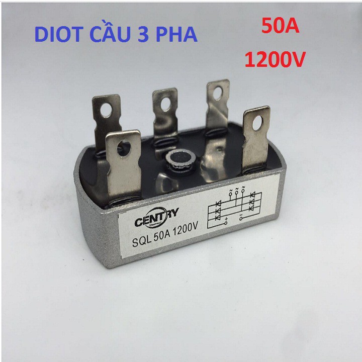 DIOT CẦU 3 PHA 50A 1200V