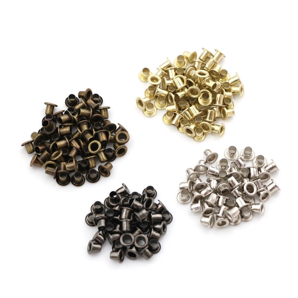Set 50 khoen nhỏ gọn cho búp bê đồ chơi / giày / thắt lưng / quần áo 1.5/2.0/2.5MM