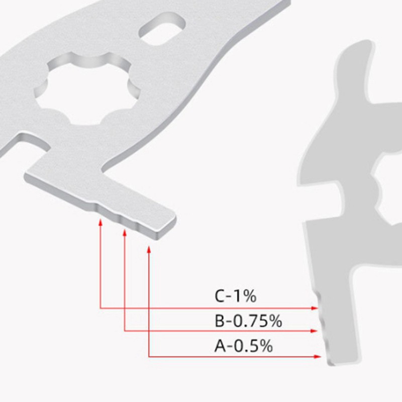 High Quality Bicycle Chain Wear Checker Card Gauge Measurement Ruler Repair Tools