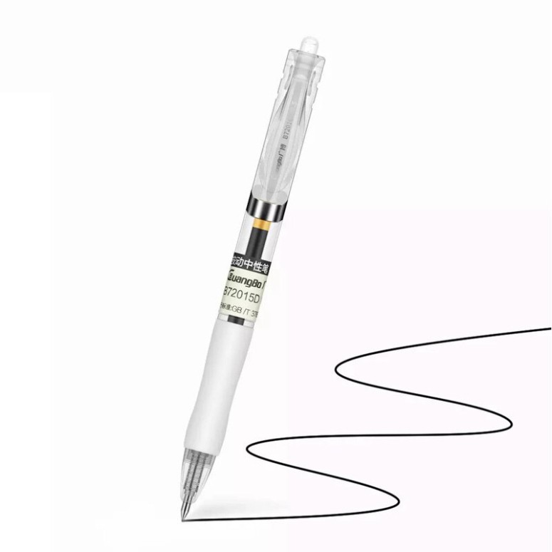 Bút bi nước Guangbo 0.5mm xanh, đen, đỏ B72015M/ B72015R/ B72015D