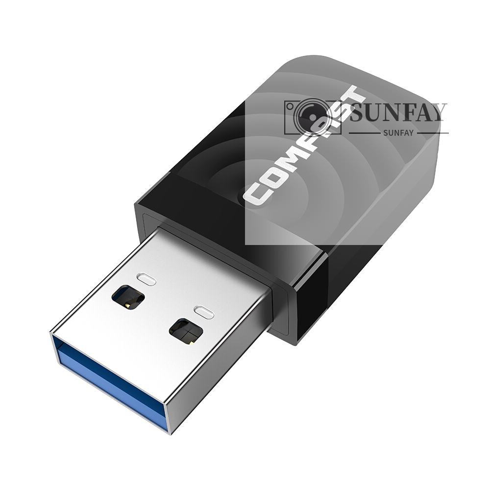 Usb Wifi Comfast Cf-812Ac Ac 1300mbps 2.4g 5.8ghz