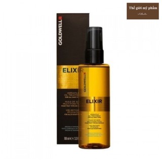 ( CHÍNH HÃNG ) TINH DẦU DƯỠNG TÓC CAO CẤP GOLDWELL ELIXIR ARGAN TAMANU CỦA ĐỨC 100ML