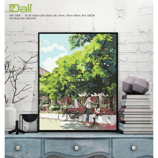 Tranh treo tường tự tô màu số hóa DALI Tranh Tình yêu GenZ C008