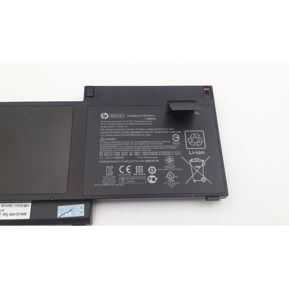 Pin Laptop HP Elitebook 820, 820 G1, 820 G2 Series SB03XL