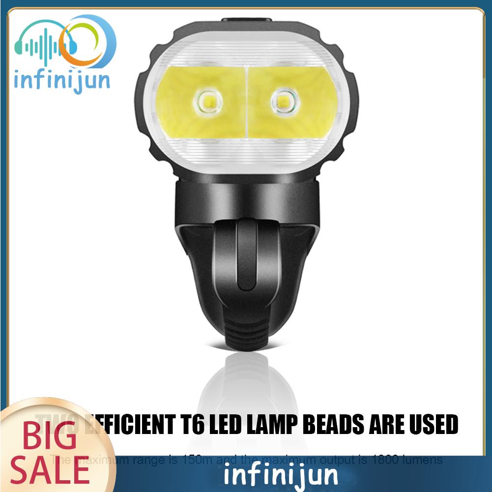 Đèn Pha LED T6 1800LM 20W Chống Thấm Nước Cho Xe Đạp Leo Núi