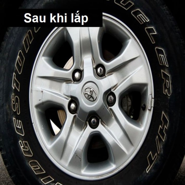 Sản Phẩm 1 chiếc Logo chụp mâm, ốp lazang xe Toyota Land Cruiser TY-037 (đời  2008, 2009, 2010, 2011, 2012, 2013, 2