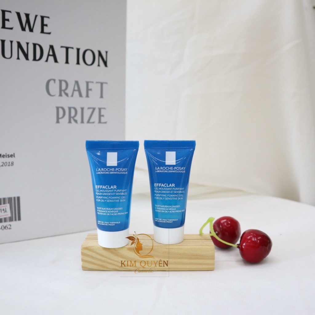 Sữa Rửa Mặt La Roche Posay Effaclar Dành Cho Da Dầu Nhạy Cảm Purifying Foaming Gel 50ml