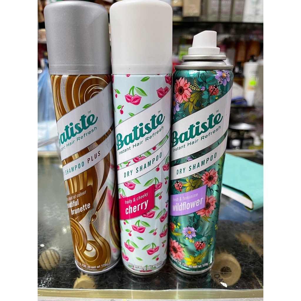 Dầu gội khô Batiste Dry Shampoo 120ml