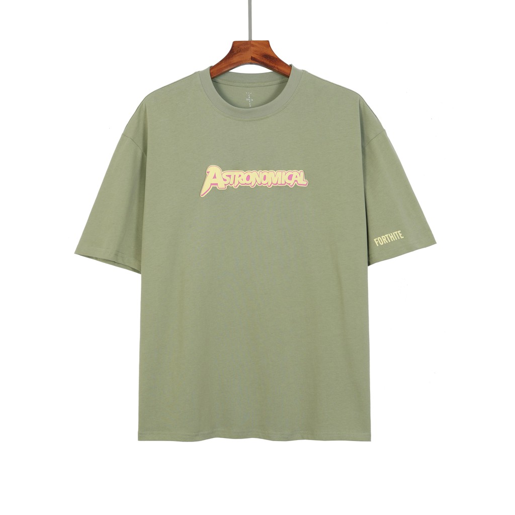 Travis Scott Cactus Jack Astro Cyclone tee TS Fortnite Short Sleeve T-shirt