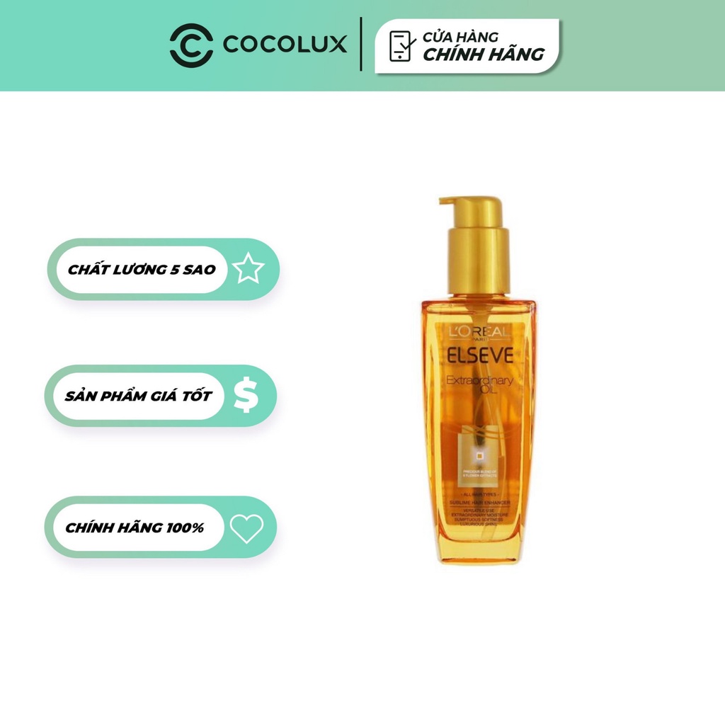 Dầu dưỡng tóc chiết xuất tinh dầu hoa tự nhiên 50-100ml [Coco Shop]
