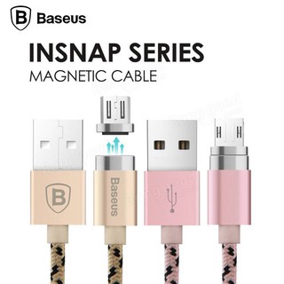 Cáp Baseus MicroUSB Nam Châm hút Chính Hãng
