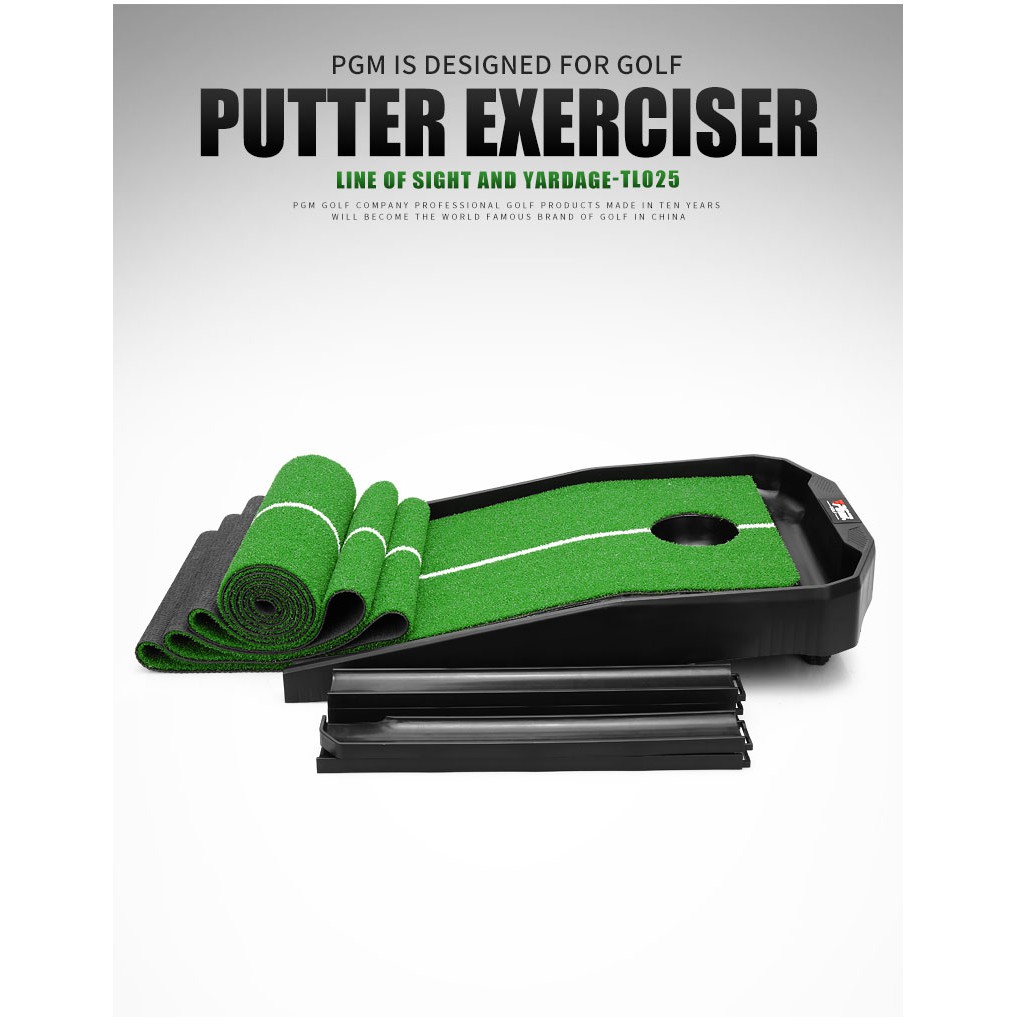 Thảm putt điều chỉnh độ dốc - PGM TL025 SLOPE ADJUSTABLE GOLF PUTTING MAT