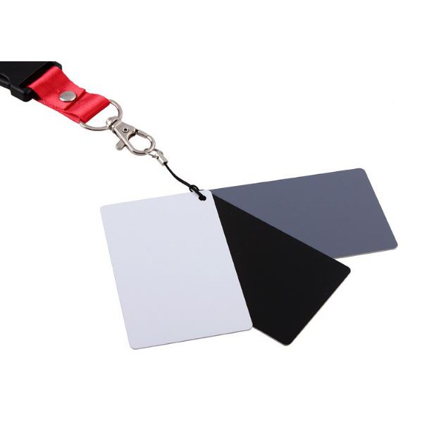 Thẻ cân bằng trắng 3 màu JYC