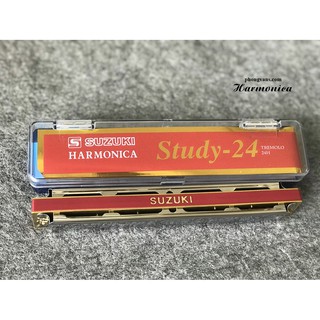 Kèn Harmonica Tremolo suzuki 24