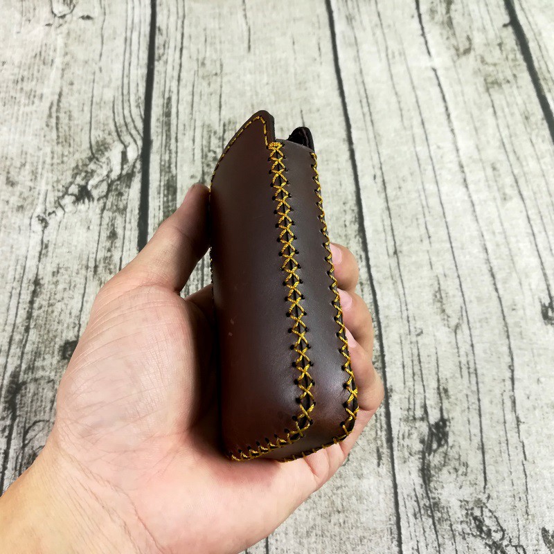 [Real Leather] Bao da Nokia 8800 da bò thật 100% handmade - Zachi
