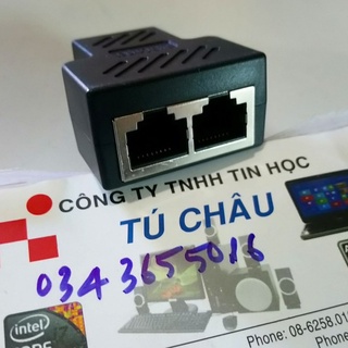 Đầu chia mạng Lan STP RJ45 1 ra 2 (Chia mạng Lan tín hiệu chờ)