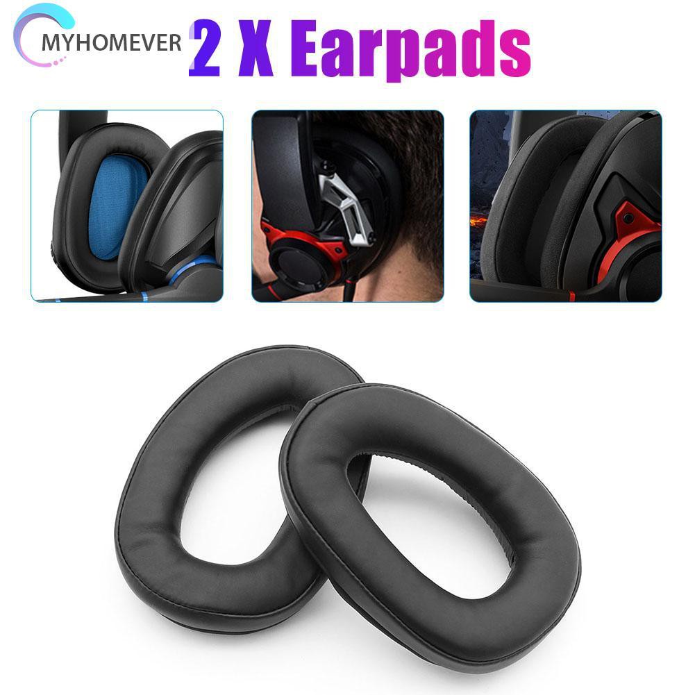 myhomever 2pcs Replacement Earpads for Sennheiser GSP 300 301 302 303 350 Headphones