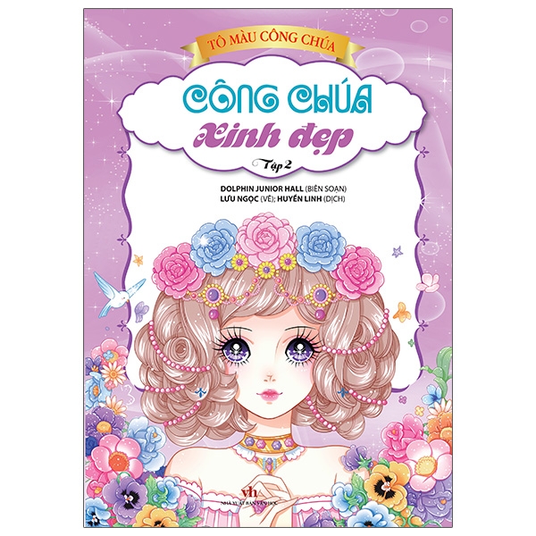 Sách Tô Màu Công Chúa - Công Chúa Xinh Đẹp - Tập 2