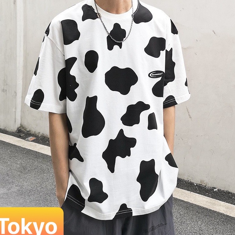 ÁO THUN TEEN BÒ SỮA PHOM FORM RỘNG NAM NỮ PHONG CÁCH HÀN QUỐC VIP PRO -TOKYO FASHION