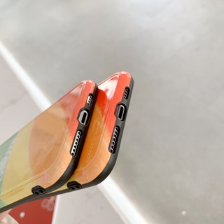 Ốp Lưng Silicon IMD Bảo Vệ Camera Rainbow